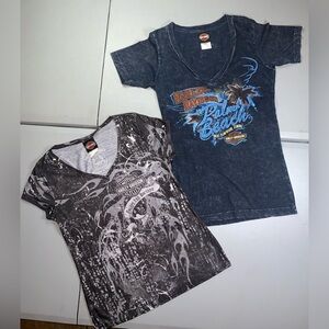 Harley-Davidson Shirts Bundle Of Two Shirts